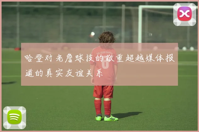 哈登对老詹球技的敬重超越媒体报道的真实友谊关系